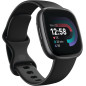 Fitbit Versa 4 Smartwatch with GPS, Heart Rate, 40+ Exercises, Sleep Tracking, Black/Graphite, S & L Bands