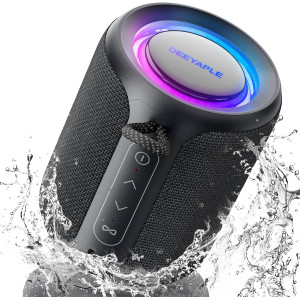 Bluetooth Wireless Speaker IP67 Waterproof 15W Stereo, 2500mAh Battery