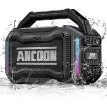 Enceinte Bluetooth 80W IPX6, 20H, TWS, Portable Noire