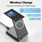 Carte Traqueur Wallet MFi Apple Compatible iOS, Étanche IP68, Rechargeable, Bluetooth, Localisateur Clés & Bagages