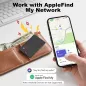 Carte Traqueur Wallet MFi Apple Compatible iOS, Étanche IP68, Rechargeable, Bluetooth, Localisateur Clés & Bagages