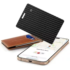Carte Suiveuse Apple MFi Rechargeable IP68 pour Clés & Sac