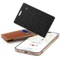 Carte Traqueur Wallet MFi Apple Compatible iOS, Étanche IP68, Rechargeable, Bluetooth, Localisateur Clés & Bagages