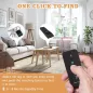 Pack de 4 Localisateurs de Clés & Télécommande, Signal Sonore 80dB, Portée 120ft, Traqueur Collable