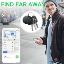 Tracker Tag 4-Pack Bluetooth Tracker - Find Keys, Wallet, Luggage (Black)