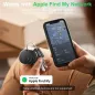 Pack de 4 Trackers Bluetooth pour Clés et Objets - Localisateur Intelligent Noir compatible iOS