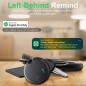 Pack de 4 Trackers Bluetooth pour Clés et Objets - Localisateur Intelligent Noir compatible iOS