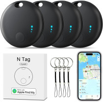 Pack 4 Tracker Bluetooth Smart Tag Localisateur pour Clés