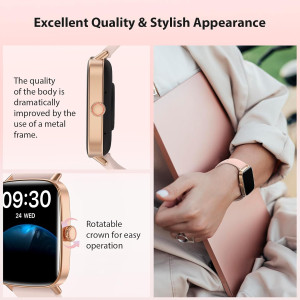 2025 Smart Watch for Women – HD Dial, Calls, Fitness & Sleep Tracker