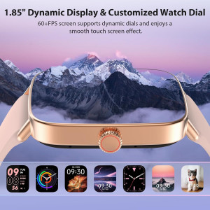 2025 Smart Watch for Women – HD Dial, Calls, Fitness & Sleep Tracker