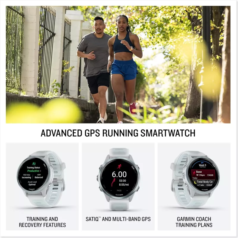 Garmin Forerunner 570 42mm GPS Triathlon Montre AMOLED