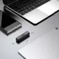 Détecteur Caméra Cachée Amélioré - Anti-Écoute IA, Traceur GPS & Scanner RF Portable Noir