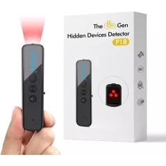 Détecteur Caméra Cachée AI Portable - Anti-Spy & GPS