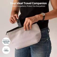 Détecteur de Caméra Cachée AI, Anti-Spy Portable, Scanner RF 5-Niveaux pour Voyage, Maison & Bureau
