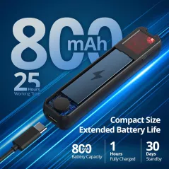 Détecteur Caméra Cachée AI - Scanner RF Portable 5 Niveaux