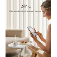 2025 Mom's Choice Award: Portable Sound Machine with AI Cry Detection & Bluetooth