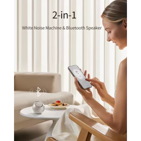 Machine à Sons Portable 2025 avec Détection AI et Bluetooth