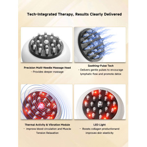 Body Sculpting & Lymphatic Drainage Massager for Cellulite & Pain Relief