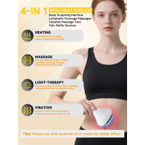 Body Sculpting & Lymphatic Drainage Massager for Cellulite & Pain Relief