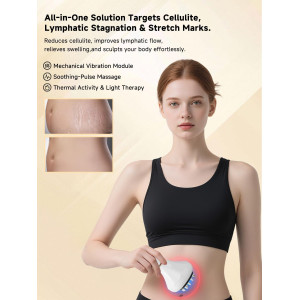 Body Sculpting & Lymphatic Drainage Massager for Cellulite & Pain Relief