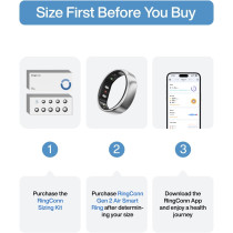 RingConn Gen 2 Air: Ultra-Thin Smart Ring with 10-Day Battery & AI Tracking