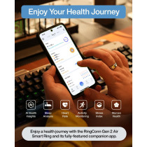 RingConn Gen 2 Air : Bague Intelligente Ultra-Fine, 10J Autonomie