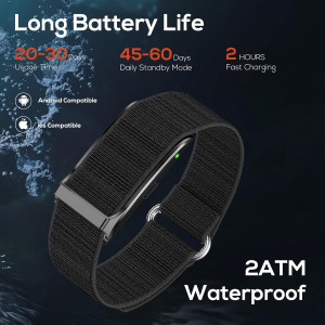 Health Smart Bracelet – Fitness Tracker with SpO2, Heart Rate & BP Monitor