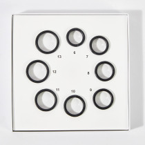 Smart Health Rings for Fitness: Heart Rate, Sleep & Step Tracker, IP68 Waterproof