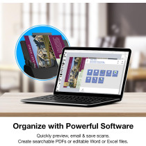 Scanner Epson Workforce ES-400 II Couleur, Recto Verso, ADF