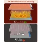 FEPPO Tapis de Chauffage Alimentaire, Film Graphène Hautes Performances, Chauffe-Rapide Réglable 6 Niveaux, Minuteur 6h, Idéal B
