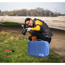 Portable Electronic Accessories Organizer Bag | Travel Tech Storage Pouch