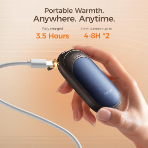 Chauffe-mains OCOOPA Rechargeables x2 - Chauffage Intelligent