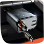 Chargeur Voiture Rétractable LISEN 69W USB-C Rapide, Accessoire Cadeau Noël pour iPhone 13-17 Pro Max