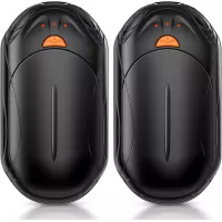 Chauffe-mains Rechargeables AI 2 pcs, Puce Intelligente, 20h Chauffage Sécurisé, Cadeau Noël