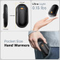 AI Hand Warmers 2-Pack Rechargeable with Smart Chips, 20H Safe Heat, Portable Pocket Heater for Outdoor Activities