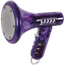 Toysmith Tech Gear Multi Voice Changer Megaphone – 8 Effects & LED Lights