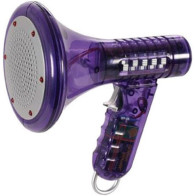 Toysmith Megaphone 8 Voix LED – Jouet Enfant 5+ Batterie Inclus