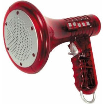 Toysmith Tech Gear Multi Voice Changer Megaphone – 8 Effects & LED Lights