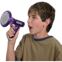 Toysmith Tech Gear Multi Voice Changer Megaphone – 8 Effects & LED Lights