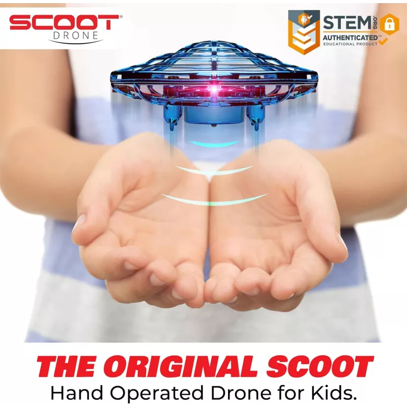 Drone enfant Force1 Scoot LED rechargeable avec capteur de mouvement