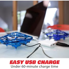 Drone enfant Force1 Scoot LED rechargeable avec capteur de mouvement
