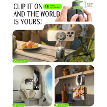 LISEN Travel Gifts for Tech Lovers | Airplane Gadgets & Phone Holder