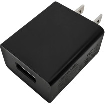 5V 1A USB Power Adapter Plug – UL Certified, Black, 5W Charger Block