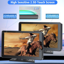 Autoradio 7 HD Portable Bluetooth 5.2 avec Apple CarPlay & Android Auto