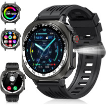 2025 Smart Watch 1.43 AMOLED, 60 Days, 130+ Sports, Heart Rate Monitor
