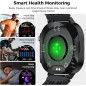 2025 AMOLED 3D 1.43 Smartwatch for Men & Women – Call, 130+ Sports, Heart Rate, Sleep Monitor, IP68 Waterproof