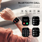 2025 Smart Watch 1.96 HD Touchscreen, Calls, 113+ Sports Modes, Heart Rate & Sleep Monitor, IP68 Waterproof Fitness Tracker