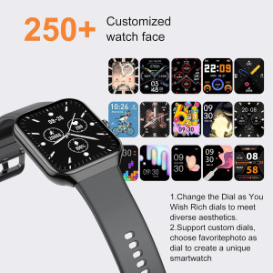 2025 Smart Watch for Men & Women | 1.96 HD, Heart Rate & Sleep Monitor
