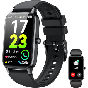 2025 Smartwatch with Call Answer, Heart Rate & 113 Sports Tracker, IP68
