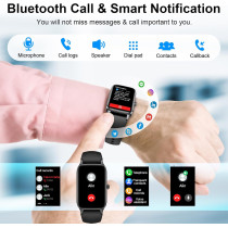 2025 Smartwatch with Call Answer, Heart Rate & 113 Sports Tracker, IP68